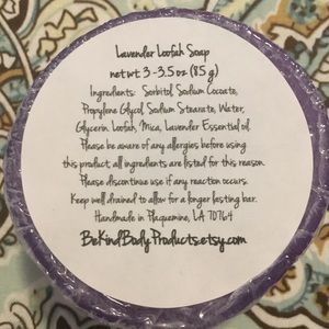 Loofah body wash/scrub